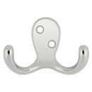 Utility Hook Double 5/8 Inch Center to Center - Hickory Hardware Load image into Gallery viewer, Utility Hook Double 5/8 Inch Center to Center - Hickory Hardware
