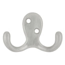 Utility Hook Double 5/8 Inch Center to Center - Hickory Hardware Load image into Gallery viewer, Utility Hook Double 5/8 Inch Center to Center - Hickory Hardware
