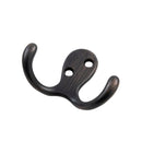 Utility Hook Double 5/8 Inch Center to Center - Hickory Hardware Load image into Gallery viewer, Utility Hook Double 5/8 Inch Center to Center - Hickory Hardware
