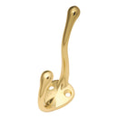 Double Coat Hooks 5/8 Inch Center to Center - Hickory Hardware Load image into Gallery viewer, Double Coat Hooks 5/8 Inch Center to Center - Hickory Hardware
