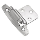 Gate Hinge 3/8 Inch Inset Surface Face Frame Self-Close (2 Hinges/Per Pack) - Hickory Hardware Load image into Gallery viewer, Gate Hinge 3/8 Inch Inset Surface Face Frame Self-Close (2 Hinges/Per Pack) - Hickory Hardware