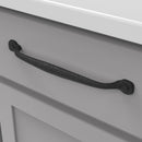 Black Cabinet Pull - 8-13/16 Inch (224mm) Center to Center - Hickory Hardware Load image into Gallery viewer, Black Cabinet Pull - 8-13/16 Inch (224mm) Center to Center - Hickory Hardware