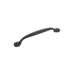 Black Cabinet Pull - 6-5/16 Inch (160mm) Center to Center - Hickory Hardware Black Cabinet Pull - 6-5/16 Inch (160mm) Center to Center - Hickory Hardware