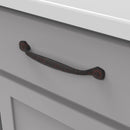 Black Cabinet Pull - 6-5/16 Inch (160mm) Center to Center - Hickory Hardware Load image into Gallery viewer, Black Cabinet Pull - 6-5/16 Inch (160mm) Center to Center - Hickory Hardware