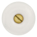 Drawer Knob 7/8 Inch Diameter in White - Tranquility Collection Load image into Gallery viewer, Drawer Knob 7/8 Inch Diameter in White - Tranquility Collection