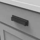Cup Cabinet Pulls 3 Inch & 3-3/4 Inch (96mm) Center to Center - Hickory Hardware - Studio Collection Load image into Gallery viewer, Cup Cabinet Pulls 3 Inch & 3-3/4 Inch (96mm) Center to Center - Hickory Hardware - Studio Collection