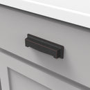 Cup Cabinet Pulls 3 Inch & 3-3/4 Inch (96mm) Center to Center - Hickory Hardware - Studio Collection Load image into Gallery viewer, Cup Cabinet Pulls 3 Inch & 3-3/4 Inch (96mm) Center to Center - Hickory Hardware - Studio Collection