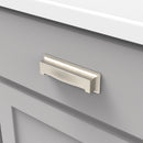 Cup Cabinet Pulls 3 Inch & 3-3/4 Inch (96mm) Center to Center - Hickory Hardware - Studio Collection Load image into Gallery viewer, Cup Cabinet Pulls 3 Inch & 3-3/4 Inch (96mm) Center to Center - Hickory Hardware - Studio Collection