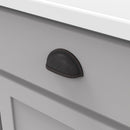 Cup Pulls on Cabinet Doors 3 Inch Center to Center - Hickory Hardware - Williamsburg Collection Load image into Gallery viewer, Cup Pulls on Cabinet Doors 3 Inch Center to Center - Hickory Hardware - Williamsburg Collection