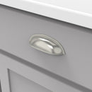 Cup Handles for Cabinets 3 Inch Center to Center - Hickory Hardware - Cottage Collection - Load image into Gallery viewer, Cup Handles for Cabinets 3 Inch Center to Center - Hickory Hardware - Cottage Collection -