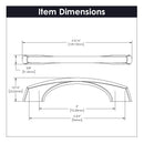 Cabinet Pull 3 Inch & 3-3/4 Inch (96mm) Center to Center - Greenwich Collection Load image into Gallery viewer, Cabinet Pull 3 Inch & 3-3/4 Inch (96mm) Center to Center - Greenwich Collection