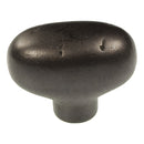 Drawer Knob 1-7/8 Inch x 1 Inch in Black Iron - Carbonite Collection Load image into Gallery viewer, Drawer Knob 1-7/8 Inch x 1 Inch in Black Iron - Carbonite Collection