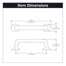 Cabinet Pull 4 Inch Center to Center in Black Iron - Carbonite Collection Load image into Gallery viewer, Cabinet Pull 4 Inch Center to Center in Black Iron - Carbonite Collection