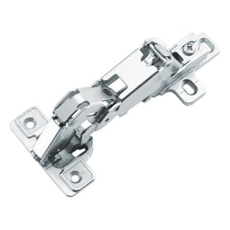 Hinge Concealed Full Overlay Frameless 165 Degree Lasy Susan Self-Close in Polished Nickel - Hickory Hardware Hinge Concealed Full Overlay Frameless 165 Degree Lasy Susan Self-Close in Polished Nickel - Hickory Hardware