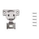 Hinge Concealed Full Overlay Frameless 165 Degree Lasy Susan Self-Close in Polished Nickel - Hickory Hardware Load image into Gallery viewer, Hinge Concealed Full Overlay Frameless 165 Degree Lasy Susan Self-Close in Polished Nickel - Hickory Hardware