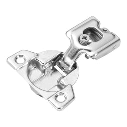 Hinge Concealed 3/4 Inch Overlay Face Frame Self-Close in Polished Nickel - Hickory Hardware Hinge Concealed 3/4 Inch Overlay Face Frame Self-Close in Polished Nickel - Hickory Hardware
