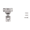 Hinge Concealed 1-1/4 Inch Overlay Face Frame Self-Close in Polished Nickel - Hickory Hardware Load image into Gallery viewer, Hinge Concealed 1-1/4 Inch Overlay Face Frame Self-Close in Polished Nickel - Hickory Hardware