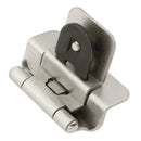 Demountable Hinge Double 3/8 Inch Inset 1/4 Inch Overlay (2 Hinges/Per Pack) - Hickory Hardware Load image into Gallery viewer, Demountable Hinge Double 3/8 Inch Inset 1/4 Inch Overlay (2 Hinges/Per Pack) - Hickory Hardware