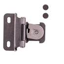 Dsingle demountable cabinet hinges 1/2 Inch Overlay (2 Hinges/Per Pack) - Hickory Hardware Load image into Gallery viewer, Dsingle demountable cabinet hinges 1/2 Inch Overlay (2 Hinges/Per Pack) - Hickory Hardware