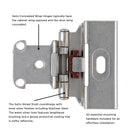 Hickory Hardware - Self-Closing Semi-Concealed Collection - Load image into Gallery viewer, Hickory Hardware - Self-Closing Semi-Concealed Collection -