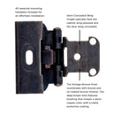 Hickory Hardware - Self-Closing Semi-Concealed Collection - Load image into Gallery viewer, Hickory Hardware - Self-Closing Semi-Concealed Collection -