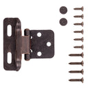 Semi Concealed Cabinet Hinges 1/2 Inch Overlay Face Frame Full Wrap Self-Close (2 Hinges/Per Pack) - Hickory Hardware Load image into Gallery viewer, Semi Concealed Cabinet Hinges 1/2 Inch Overlay Face Frame Full Wrap Self-Close (2 Hinges/Per Pack) - Hickory Hardware