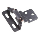 Self Closing Hinge Semi-Concealed 3/8 Inch Inset 1/4 Inch Overlay Face Frame Part Wrap Self-Close (2 Hinges/Per Pack) - Hickory Hardware Load image into Gallery viewer, Self Closing Hinge Semi-Concealed 3/8 Inch Inset 1/4 Inch Overlay Face Frame Part Wrap Self-Close (2 Hinges/Per Pack) - Hickory Hardware