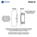 Strong Magnetic Door Catch 1-7/16 Inch Center to Center - Hickory Hardware Load image into Gallery viewer, Strong Magnetic Door Catch 1-7/16 Inch Center to Center - Hickory Hardware