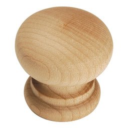 Drawer Knob 1-1/4 Inch Diameter (2 Pack) - Natural Woodcraft Collection Drawer Knob 1-1/4 Inch Diameter (2 Pack) - Natural Woodcraft Collection