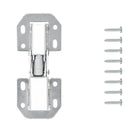 Concealed Hinges Variable Overlay/Inset Frameless Easy On in Cadmium- Hickory Hardware Load image into Gallery viewer, Concealed Hinges Variable Overlay/Inset Frameless Easy On in Cadmium- Hickory Hardware