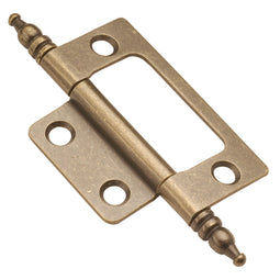 Hinge Surface Face Mount Self Mortise (2 Hinges/Per Pair) - Hickory Hardware Hinge Surface Face Mount Self Mortise (2 Hinges/Per Pair) - Hickory Hardware