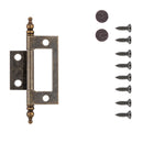 Hinge Surface Face Mount Self Mortise (2 Hinges/Per Pair) - Hickory Hardware Load image into Gallery viewer, Hinge Surface Face Mount Self Mortise (2 Hinges/Per Pair) - Hickory Hardware