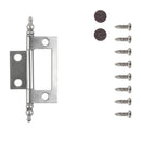 Hinge Surface Face Mount Self Mortise (2 Hinges/Per Pair) - Hickory Hardware Load image into Gallery viewer, Hinge Surface Face Mount Self Mortise (2 Hinges/Per Pair) - Hickory Hardware