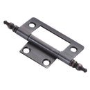 Hinge Surface Face Mount Self Mortise (2 Hinges/Per Pair) - Hickory Hardware Load image into Gallery viewer, Hinge Surface Face Mount Self Mortise (2 Hinges/Per Pair) - Hickory Hardware