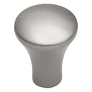Cabinet Knob 1 Inch Diameter in Satin Nickel - Metropolis Collection Load image into Gallery viewer, Cabinet Knob 1 Inch Diameter in Satin Nickel - Metropolis Collection