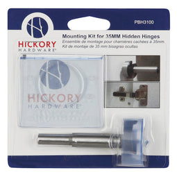 Cabinet Door Concealed Hinge Mounting Kit - Hickory Hardware Cabinet Door Concealed Hinge Mounting Kit - Hickory Hardware