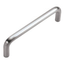 Satin Nickel Cabinet Pull 4 Inch Center to Center in Satin Nickel - Wire Pulls Collection Load image into Gallery viewer, Satin Nickel Cabinet Pull 4 Inch Center to Center in Satin Nickel - Wire Pulls Collection