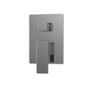 12 Inch Shower Head With Hand Held Combo - Brass Material Finish Load image into Gallery viewer, 12 Inch Shower Head With Hand Held Combo - Brass Material Finish