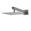 12 Inch Shower Head With Hand Held Combo - Brass Material Finish Load image into Gallery viewer, 12 Inch Shower Head With Hand Held Combo - Brass Material Finish