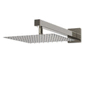 12 Inch Shower Head With Hand Held Combo - Brass Material Finish Load image into Gallery viewer, 12 Inch Shower Head With Hand Held Combo - Brass Material Finish