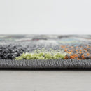 Ibiza-190 Area Rugs Rectangle Shadow 5-X-7 Load image into Gallery viewer, Ibiza-190 Area Rugs Rectangle Shadow 5-X-7