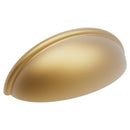 Heritage Designs Collection -  PULL, CUP, 3" Center to Center, (Pack of 10 Pulls) - Hickory Hardware|R077748 Load image into Gallery viewer, Heritage Designs Collection -  PULL, CUP, 3" Center to Center, (Pack of 10 Pulls) - Hickory Hardware|R077748