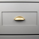 Heritage Designs Collection -  PULL, CUP, 3" Center to Center, (Pack of 10 Pulls) - Hickory Hardware|R077748 Load image into Gallery viewer, Heritage Designs Collection -  PULL, CUP, 3" Center to Center, (Pack of 10 Pulls) - Hickory Hardware|R077748