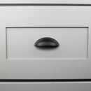 Heritage Designs Collection -  PULL, CUP, 3" Center to Center, (Pack of 10 Pulls) - Hickory Hardware|R077748 Load image into Gallery viewer, Heritage Designs Collection -  PULL, CUP, 3" Center to Center, (Pack of 10 Pulls) - Hickory Hardware|R077748