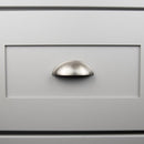 Heritage Designs Collection -  PULL, CUP, 3" Center to Center, (Pack of 10 Pulls) - Hickory Hardware|R077748 Load image into Gallery viewer, Heritage Designs Collection -  PULL, CUP, 3" Center to Center, (Pack of 10 Pulls) - Hickory Hardware|R077748