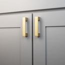 Heritage Designs Collection - PLATFORM PULL, 96mm Center to Center (Pack of 10 Pulls) - Hickory Hardware|R078430 Load image into Gallery viewer, Heritage Designs Collection - PLATFORM PULL, 96mm Center to Center (Pack of 10 Pulls) - Hickory Hardware|R078430