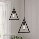 1-light-triangle-pendant-light Load image into Gallery viewer, 1-light-triangle-pendant-light