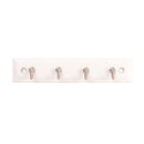 Hickory Hardware - 4 Key Hook Rail 8 Inch Long Load image into Gallery viewer, Hickory Hardware - 4 Key Hook Rail 8 Inch Long
