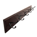 5 Hat and Coat Hook Rail 28 Inch Long - Hickory Hardware Load image into Gallery viewer, 5 Hat and Coat Hook Rail 28 Inch Long - Hickory Hardware