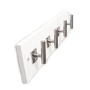 Hook Rail 18 Inch Long - 4 Single Prong - Hickory Hardware Load image into Gallery viewer, Hook Rail 18 Inch Long - 4 Single Prong - Hickory Hardware